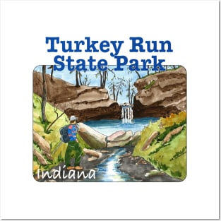 Turkey Run State Park, Indiana Posters and Art